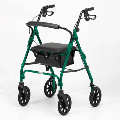 Days 100 Series 102 / X-Small Lightweight Rollator - Racing Green  X Small