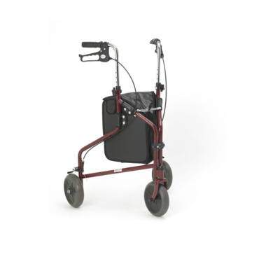 Days Tri Wheel Walkers with Loop Lockable Brakes - Blue (240SB)